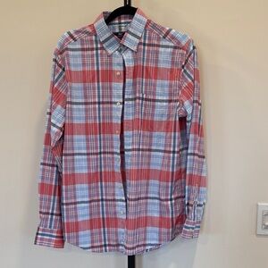 Vineyard Vines Red and Blue Checkered Shirt